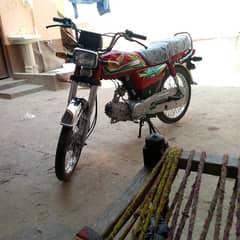 A used byke 70 cc for sale urgend