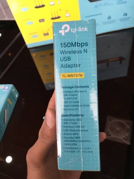 tp-link 150 Mbps wireless N USB Adapter   TL - WN727N 5