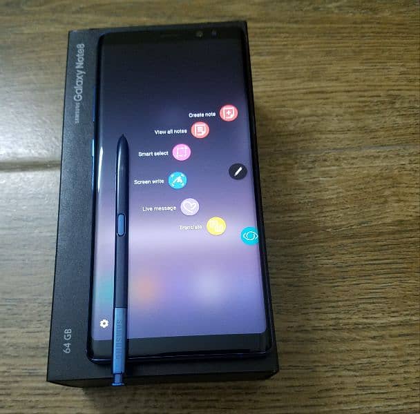 Samsung Galaxy Note 8 Dual Sim, Complete Box with all accessories 6