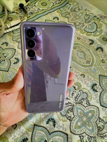 TECNO CAMON 18T excellent condition with box and charger 1