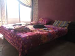 bed set for sell with two side tables