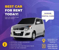 Car available for rent in lahore Nawab Rentals