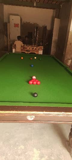 snooker table  5 by 0