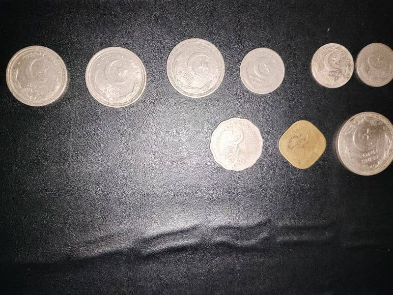 Old coins of Pakistan year Wise collection. 3