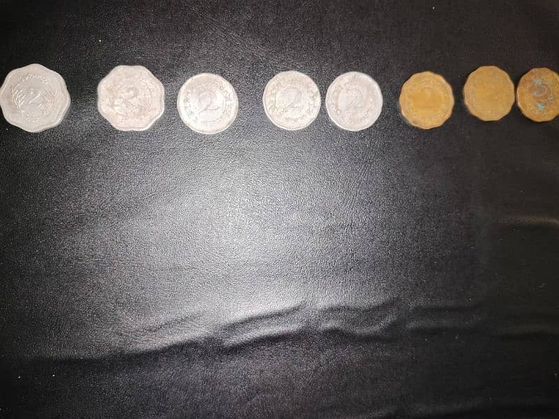 Old coins of Pakistan year Wise collection. 6