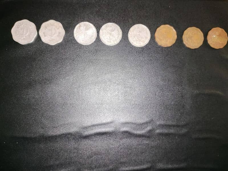 Old coins of Pakistan year Wise collection. 7