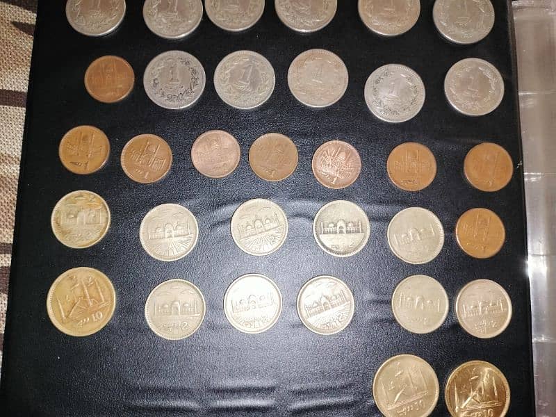 Old coins of Pakistan year Wise collection. 16