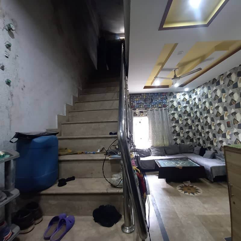 2.5 marla Double story corner house for sale in amir Town Harbanspura Lahore 2