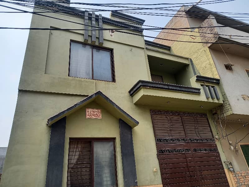 4.5 Marla Half Double Storey House For Sale In Afzaal Park Harbanspura Lahore 1
