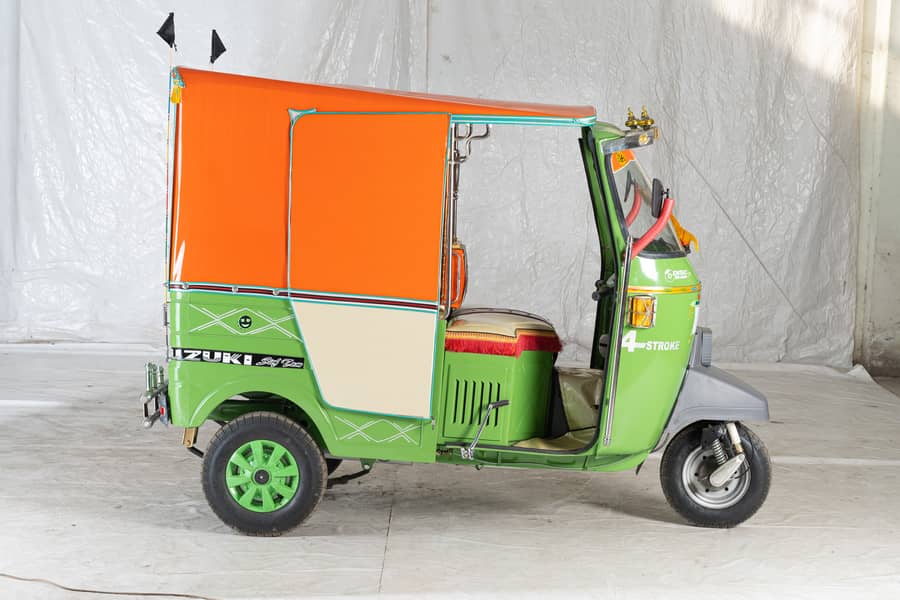 New asia double shock 6 seater auto rickshaw 5