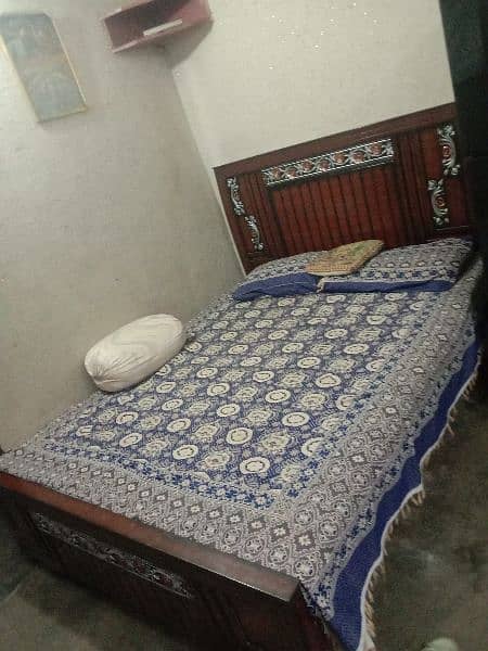Queen size bed 6.5/5.5 for sale without mattress 2