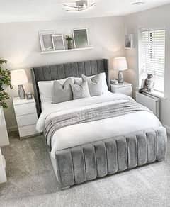 new stylish queen bed urgent sell