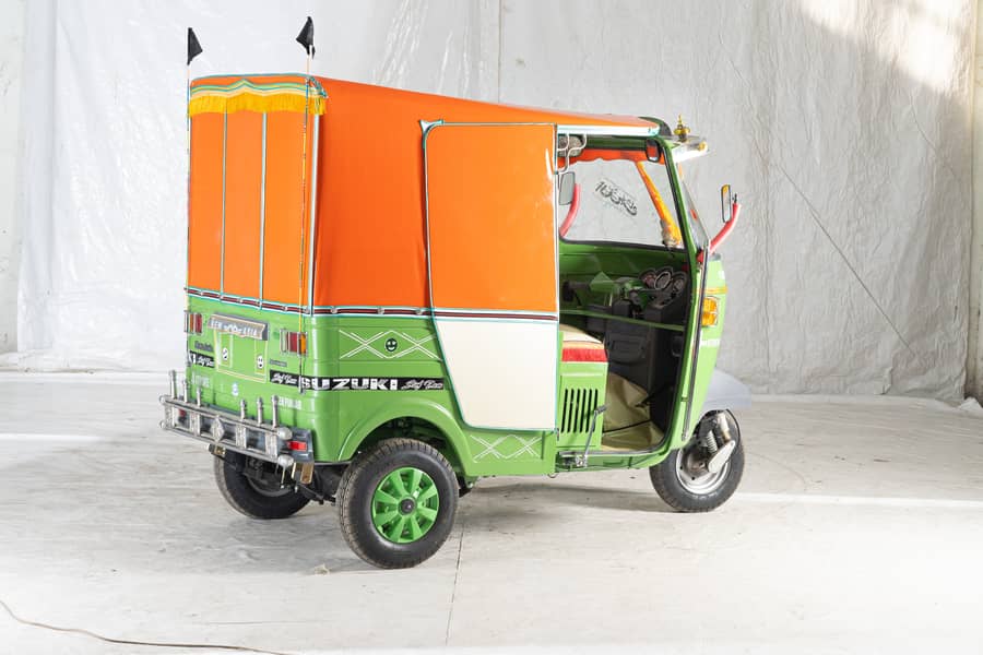 New asia double shok 6 seater auto rickshaw 16