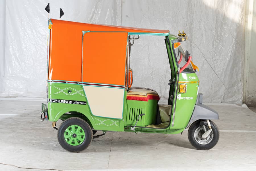 New asia double shok 6 seater auto rickshaw 19