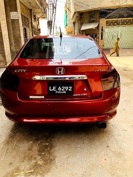 Honda City 2010 Red, Mint Condition For Sale 8