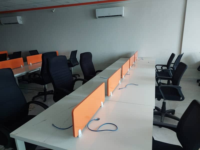 8 MARLA FURNISHED OFFICE FLOOR FULLY RENOVATED WITH BIGGEST ELEVATOR INSTALLED AVAILABLE FOR RENT IN DHA PHASE 3 2