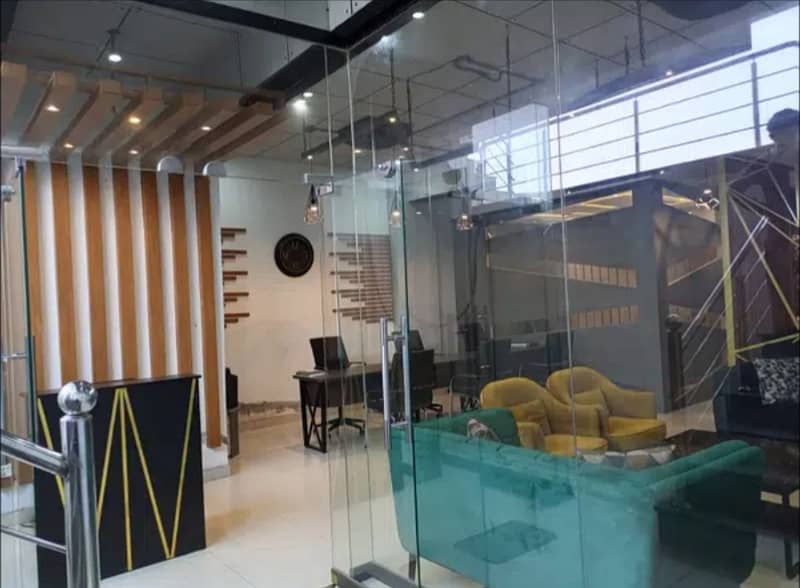 8 MARLA FURNISHED OFFICE AVAILABLE FOR RENT IN DHA PHASE 3 13