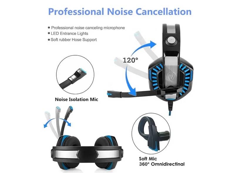 gaming headphones of be-excellent with high volume and noice cancel 2