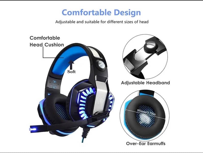 gaming headphones of be-excellent with high volume and noice cancel 4