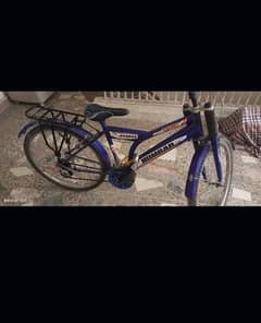 7 gears bicycle good condition