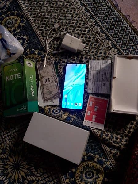Infinix Note 10 Pro mobile for sell. condition 10/10 3