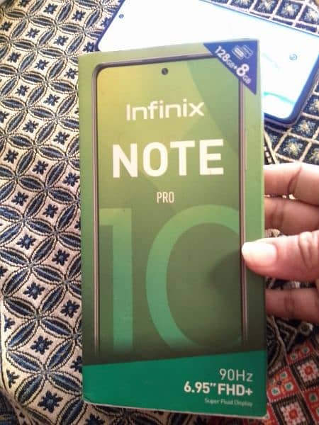 Infinix Note 10 Pro mobile for sell. condition 10/10 7