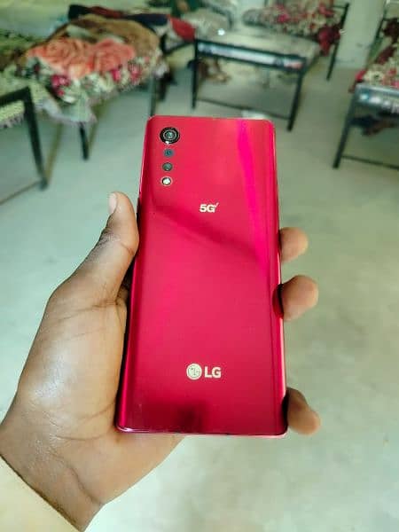 LG valvet 5g 10 by 10 condition dual sim pta approved 6 128 0