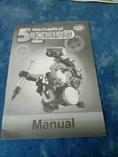 5 in 1 mechanical coding robot for sell 0