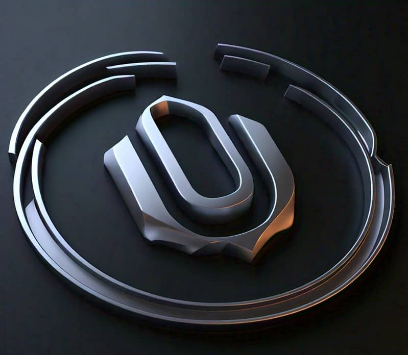 Unique 3D logo store 7