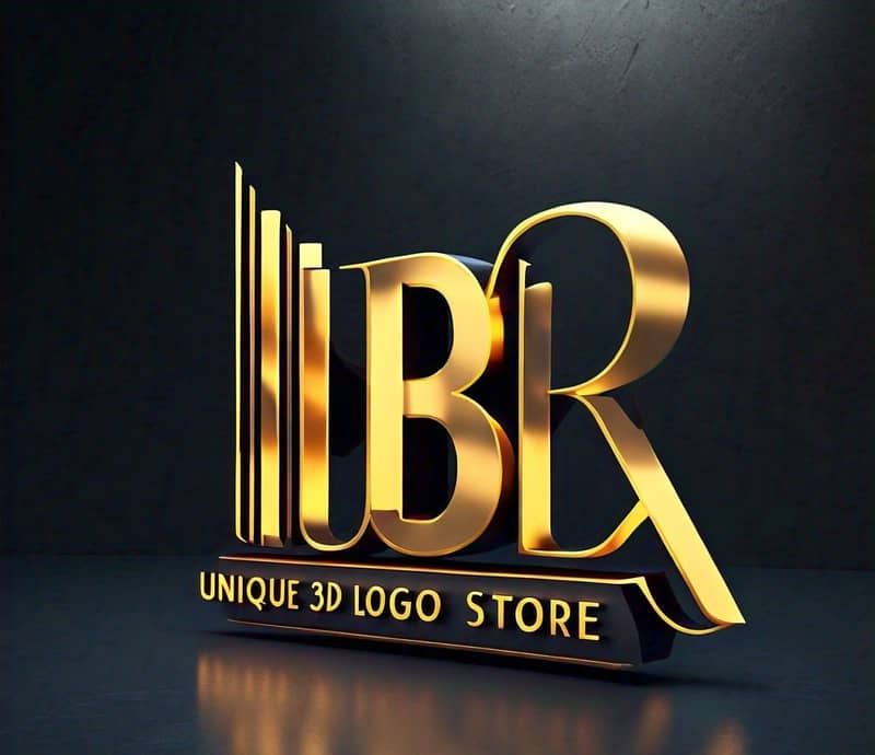 Unique 3D logo store 16