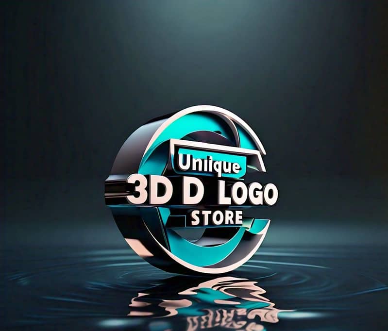 Unique 3D logo store 18