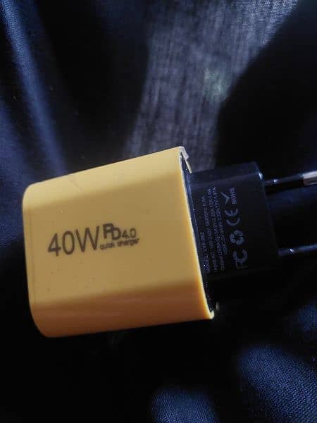 40W Super Fast Charger Type C to Type C 4