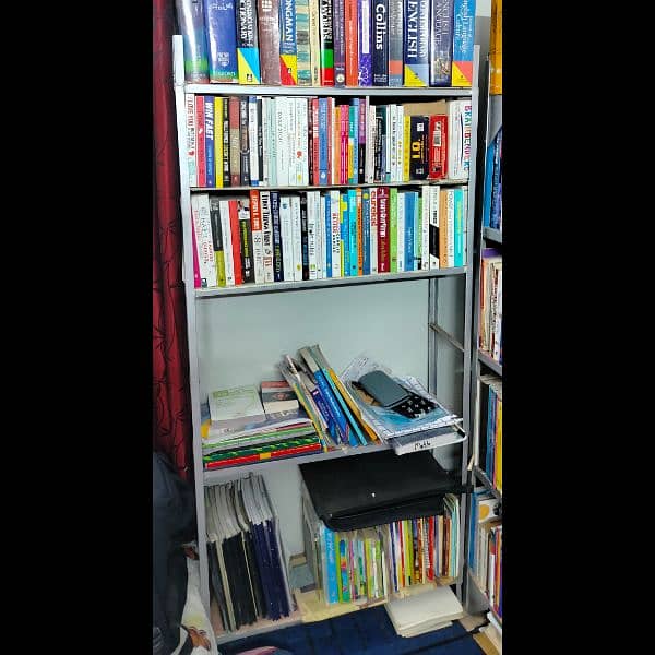 2  Book Shelf (Racks) (5 by 3 ft) 1