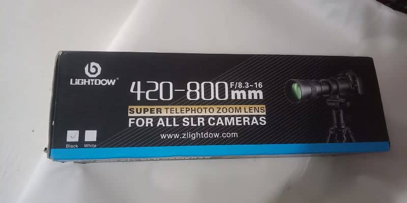 lightdow 420-800mm zoom telephoto lens 0