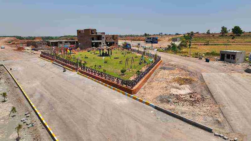 5 Marla Residential Plot Available On Easy Monthly installments 5