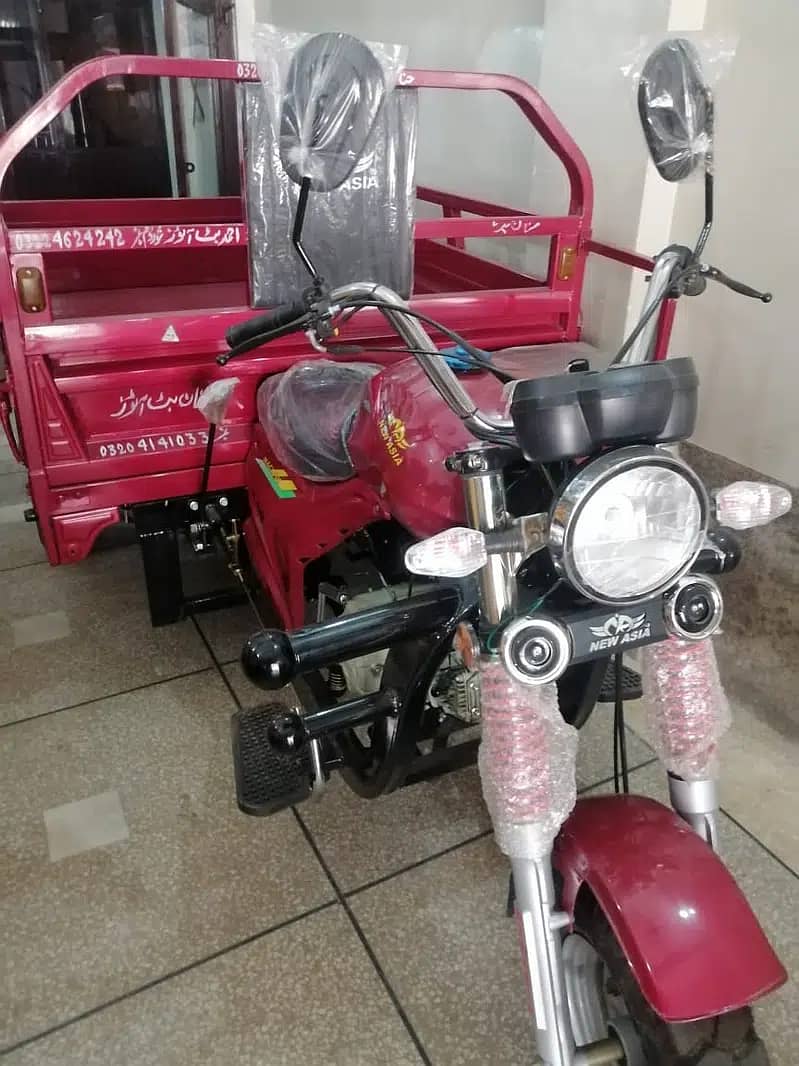 New asia 100cc loader rickshaw with power gear 1