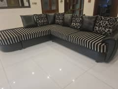 L-Shaped Beautiful Sofa For Sale