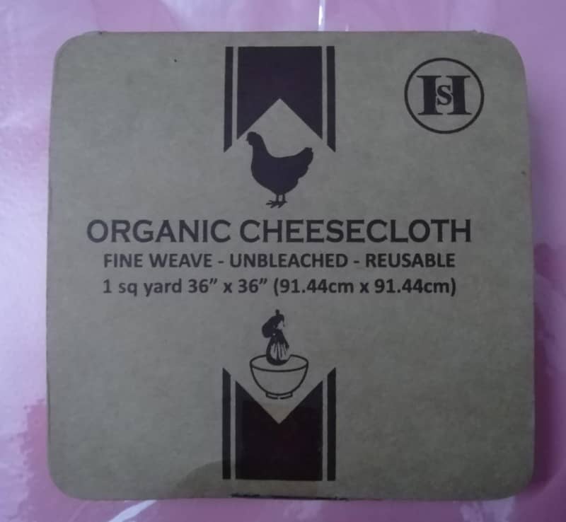 1PC Reusable Organic Cotton Cheese Cloth 36"x36" 6