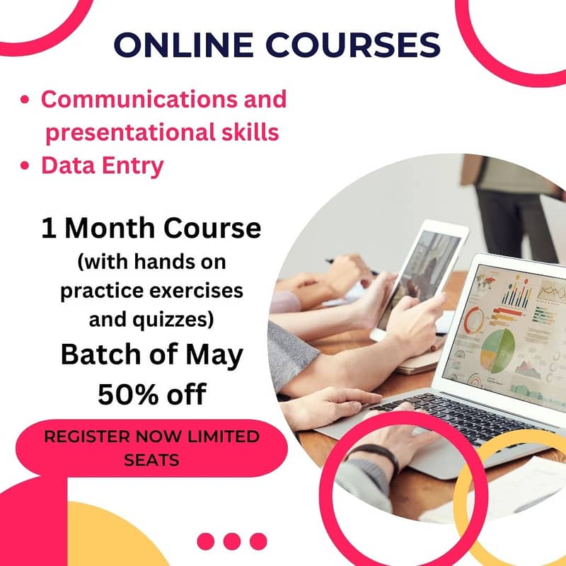 1 Month Complete Online Courses with appreciation letters 0