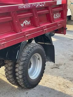 New asia 150 double tyre loader rickshaw