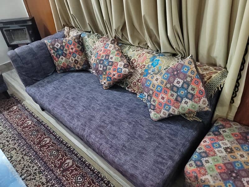 L shape sofa/3 seater sofa set 2