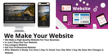 i'll Make Your Professional Website For Your Brand Fast 0