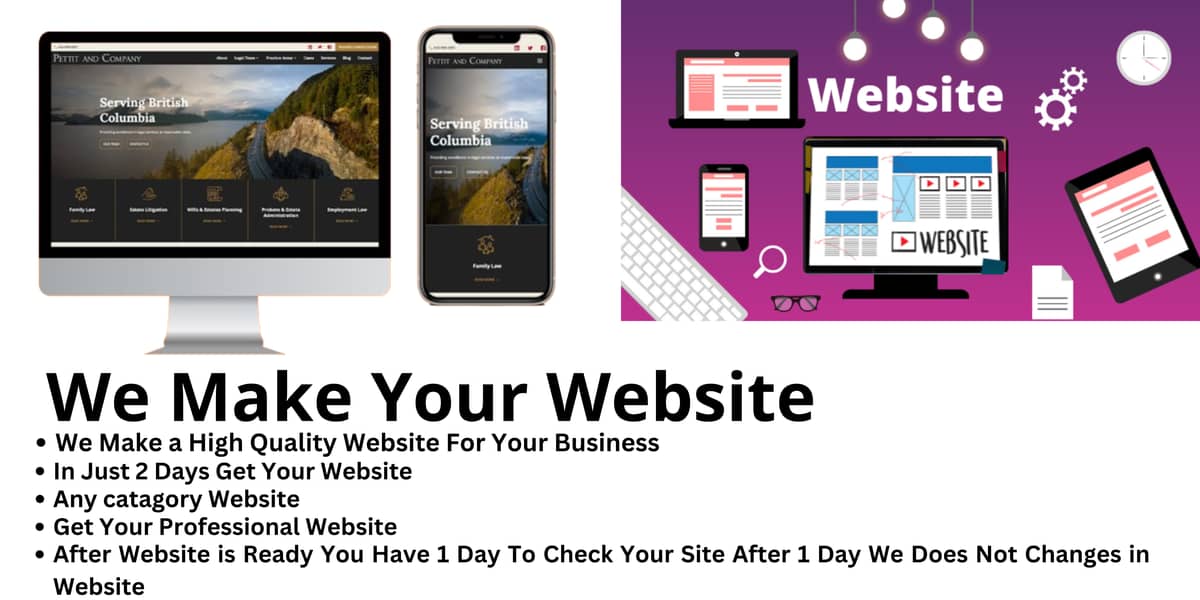i'll Make Your Professional Website For Your Brand Fast 0