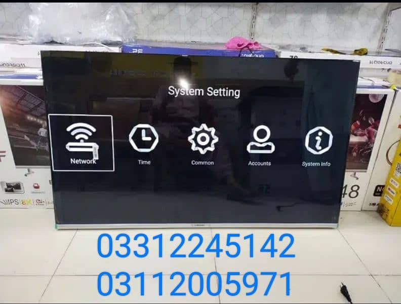 LED TV ULTRA HIGHT DEFINITION ANDROID LETEST VERSION. 8