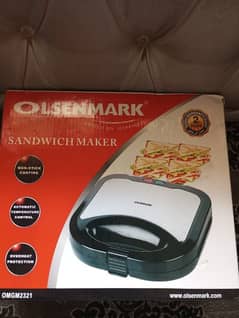 Olsen Mark Sandwich Maker  Available
