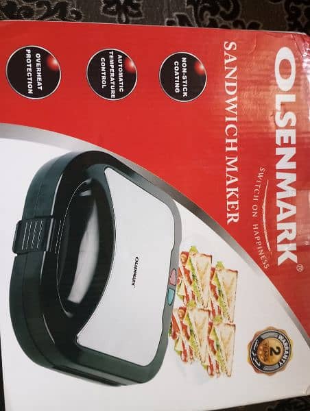 Olsen Mark Sandwich Maker  Available 2