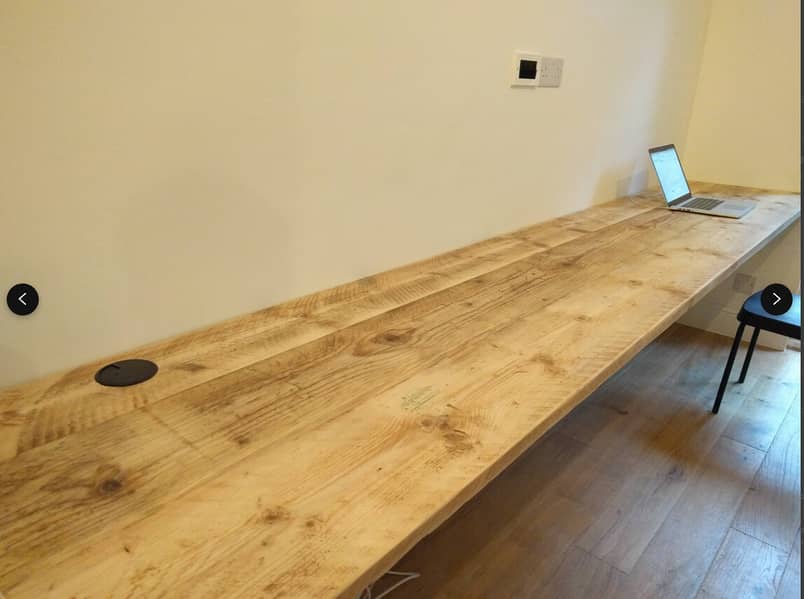 Long Chiboard Desk Table- L SHAPE       (چورائی ڈیڈ فوٹ لمبائی18 ف) 1