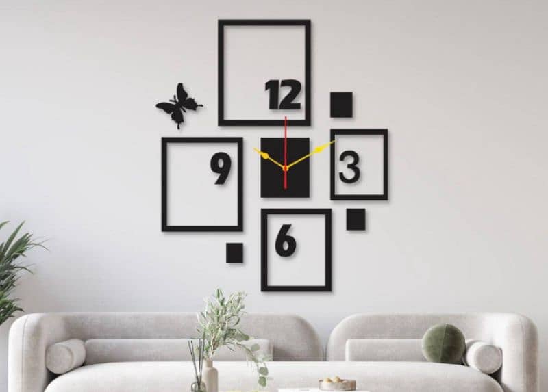 Analog stylish wooden wall clocks 1