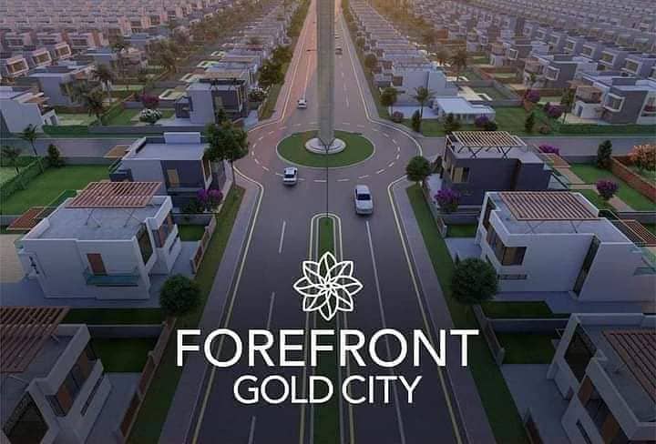 Beautifully Located 5 Marla Plot Available At Forefront Gold City Mardan On Resale Installment 2