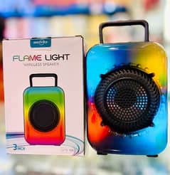 Wirless Bluetooth Speaker Flame Light